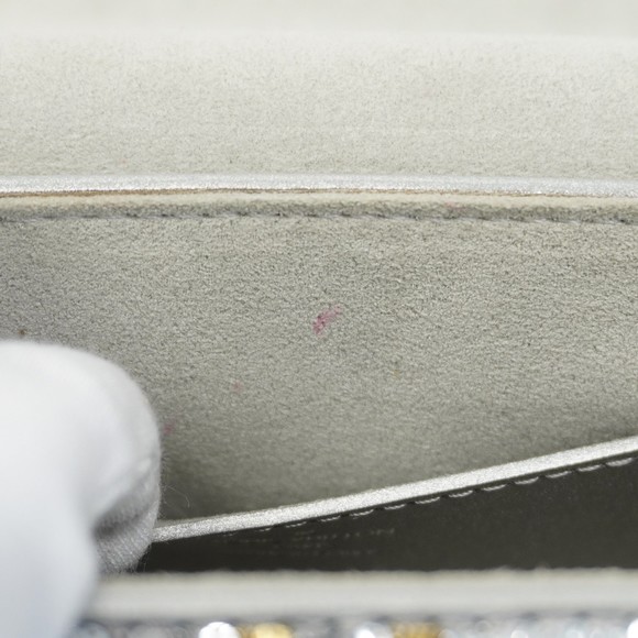 Louis Vuitton Monogram Sequin Twist PM Shoulder Bag Silver - Picture 6 of 12